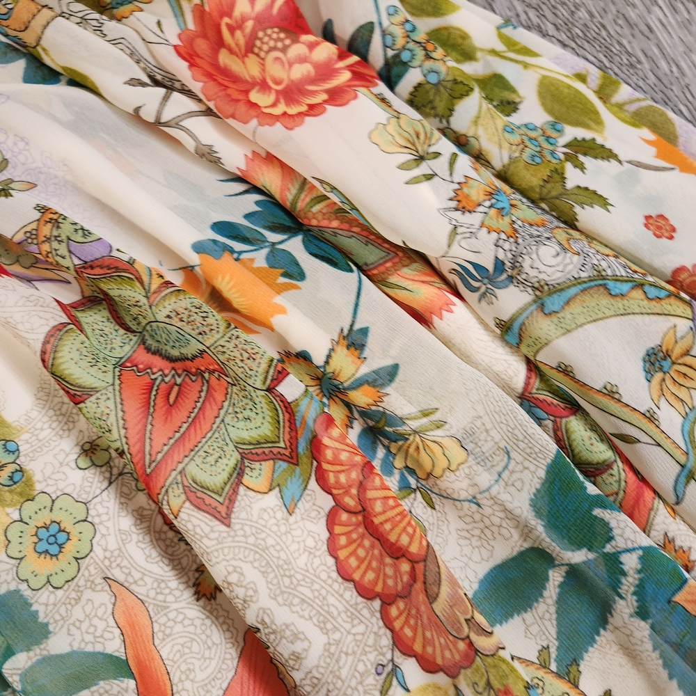Lulu's Multicolor Floral Maxi Dress - Picture 11 of 15